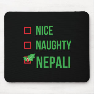 Mousepad Presente de Natal Nepali Funny Nepal Pajama