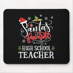Mousepad Presente de Natal para Professores de Segundo grau
