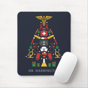 Mousepad Presente de Natal Personalizado para Médico