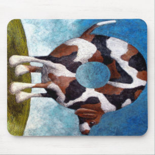 Mousepad Presente de Pintura de Bagel-Beagle