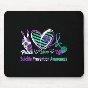 Mousepad Presente de Ponto e Vírgula para Mulheres Conscien