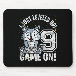 Mousepad Presente de Vídeo para Menino ou Menina de 9 Anos 