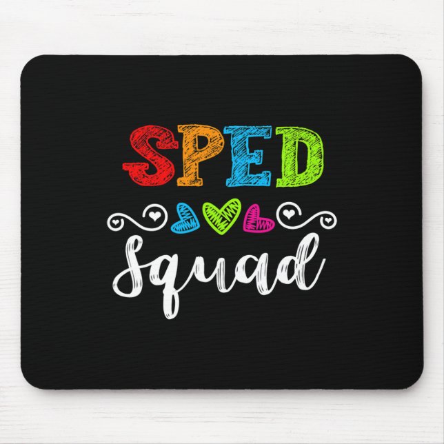 Mousepad Presente de Volta às Aulas para Equipe de Professo (Frente)