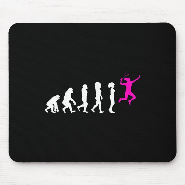 Mousepad Presente Divertido de Badminton para Amantes de Ba (Frente)