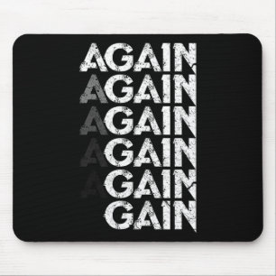 Mousepad Presente Divertido de Treino de Musculação na Acad