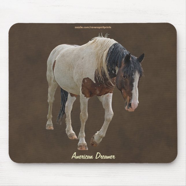 Mousepad Presente do amante dos cavalos (Frente)
