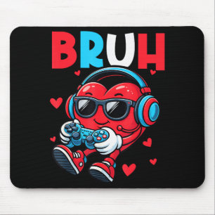 Mousepad Presente do Controlador de Vídeo Game do Coração d