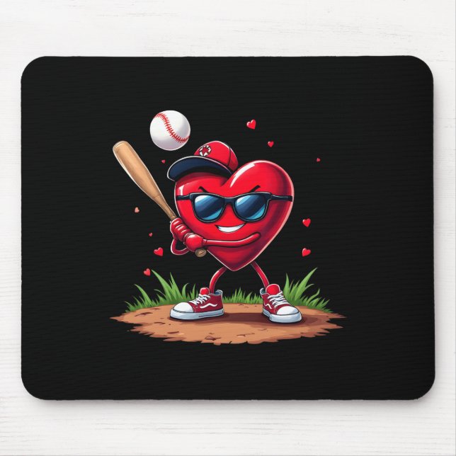 Mousepad Presente do Dia dos Namorados Bysebyll Coração Eng (Frente)
