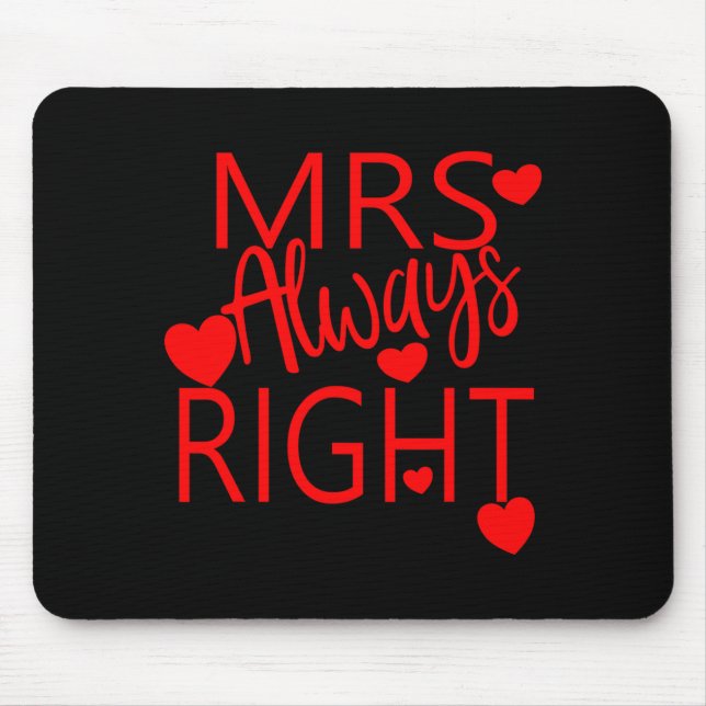 Mousepad Presente do Dia dos Namorados da Esposa do Marido  (Frente)