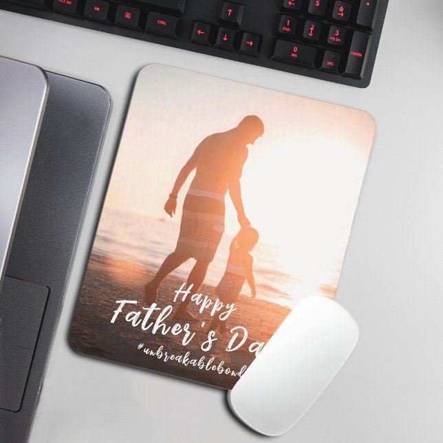 Mousepad Presente do Dia dos Pais Pai e Filho Laço Indestru (Criador carregado)