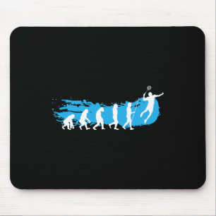 Mousepad Presente do Jogador de Badminton da Evolução