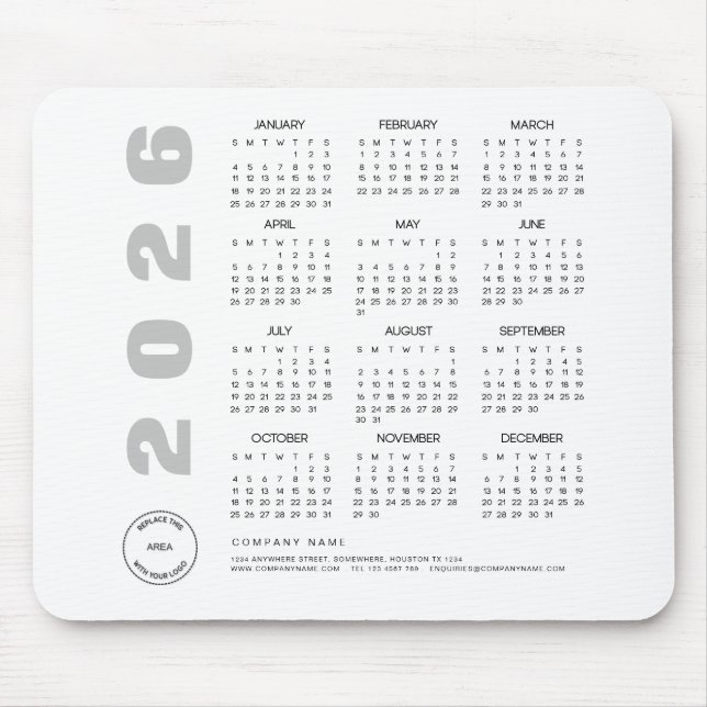 Mousepad Presente do Promocional cliente da empresa Calendá (Frente)