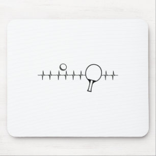 Mousepad Presente engraçado de Ping Pong para homens e mulh