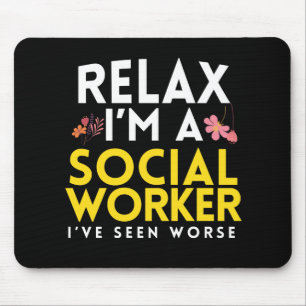 Mousepad Presente engraçado do trabalhador do trabalho