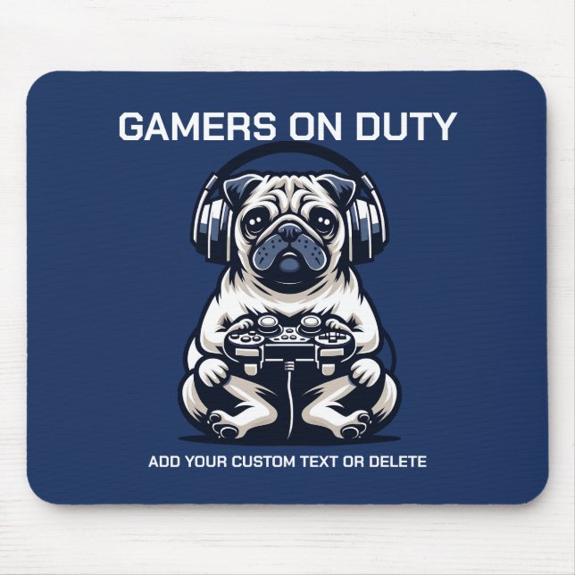 Mousepad Presente Engraçado E Amante de os animais De Jogos (Frente)