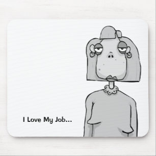 Mousepad Presente Engraçado no Escritório - Chapéu Sarc