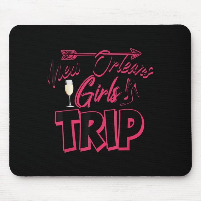 Mousepad Presente engraçado para mulheres em viagem de garo (Frente)