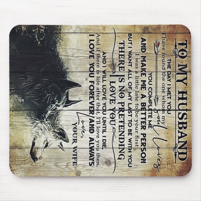 Mousepad Presente Engraçado Para O Homem | Citações Engraça (Frente)