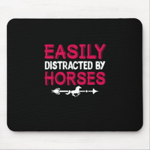 Mousepad Presente Equestre Facilmente Distraído Por Caval
