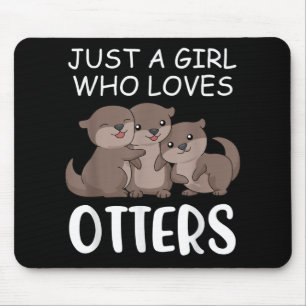 Mousepad Presente Externo Apenas Uma Menina Que Ama Outros