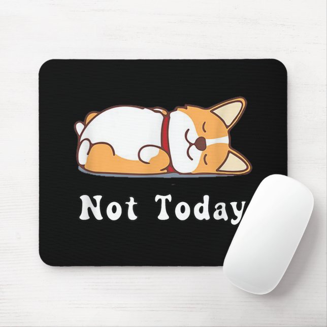 Mousepad Presente Fofo de Corgi Amante de Cachorro Engraçad (Com mouse)