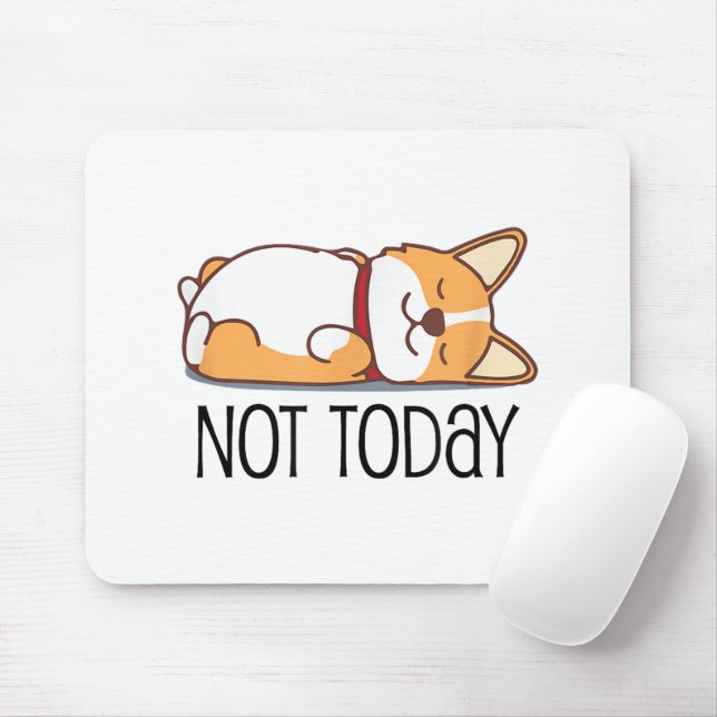 Mousepad Presente Fofo de Corgi Amante de Cachorro Engraçad (Com mouse)