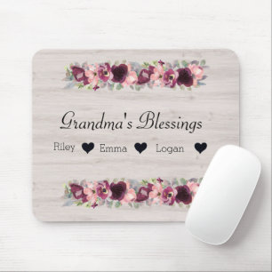 Mousepad Presente no Dia dos Avós para as Bênçãos da Vo