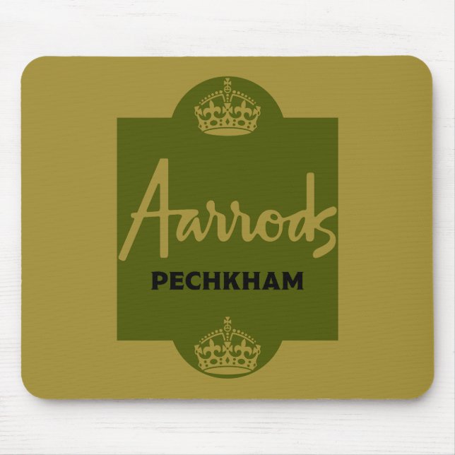 Mousepad Presente Novelty Britânico Clássico (Frente)