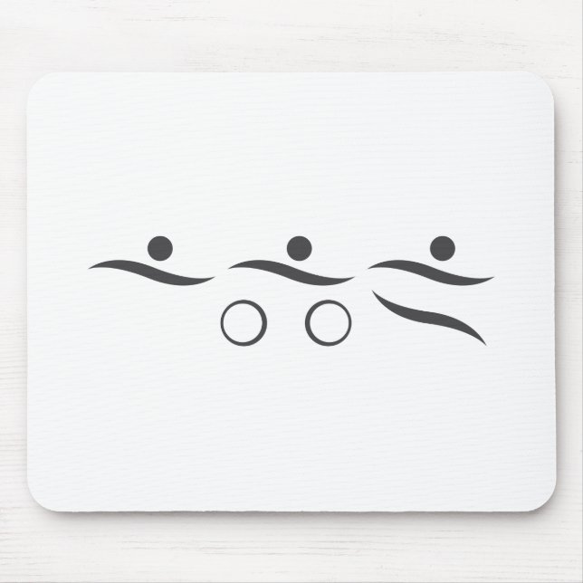 Mousepad Presente original do Triathlon (Frente)