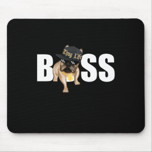 Mousepad Presente para cães Thug Life French Buldog