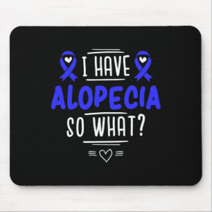 Mousepad Presente para Doentes com Calvície Spot Perda de C