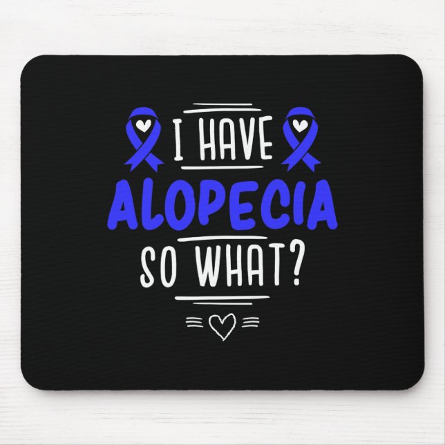 Mousepad Presente para Doentes com Calvície Spot Perda de C (Frente)