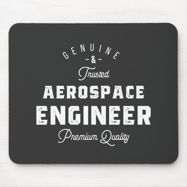 Mousepad Presente para Engenheiro Aeroespacial (Frente)
