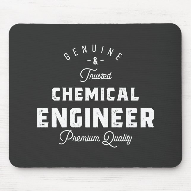 Mousepad Presente para Engenheiro Químico (Frente)