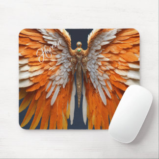Mousepad Presente para Haroon Modern Butterfly Photo Grid