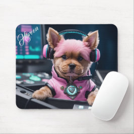 Mousepad Presente Para Haroon Modern Pappy Photo Grid