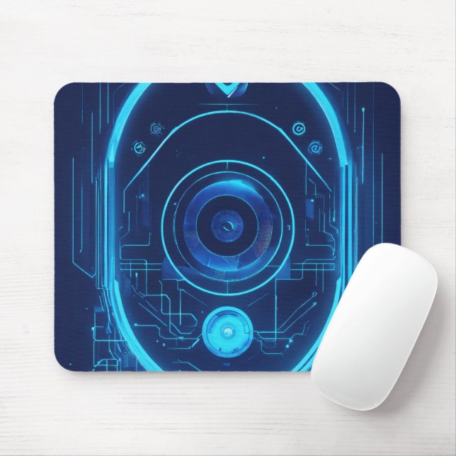 Mousepad Presente para o teclado do mouse em grade de fotos (Com mouse)