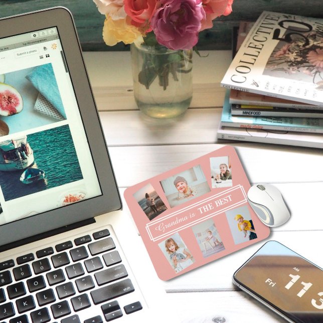 Mousepad Presente Para Vovó Moderno Com Mouse Fotográfico M (Criador carregado)