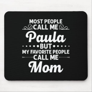Mousepad Presente Paula Nome Engraçado Dia das Mães Persona