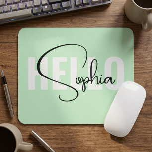 Mousepad Presente Personalizado com Sobrenome da Família