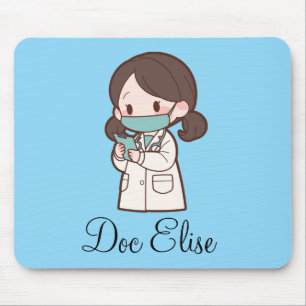 Mousepad Presente Personalizado de Agradecimento ao Médico