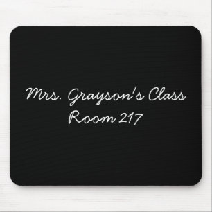 Mousepad Presente personalizado do professor Nome personali