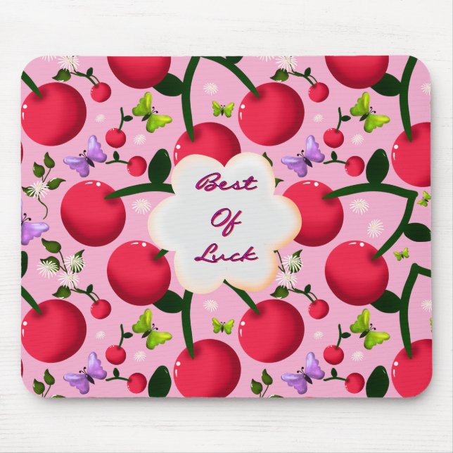 Mousepad Presente personalizado e customizado de borboleta  (Frente)