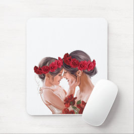 Mousepad Presente Personalizado Floral Comovente