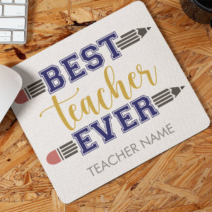 Mousepad Presente Personalizado Melhor Professor de Todos o