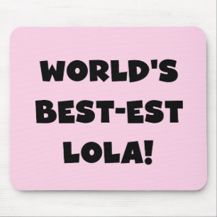 Mousepad Presente preto e branco do camiseta do Melhor-est