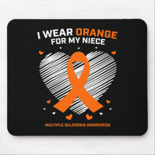 Mousepad Presente Roupa de roupa Onça Esclerose Múltipla