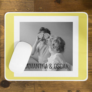 Mousepad Presente Simples Simples E Simples De Foto Da Fam