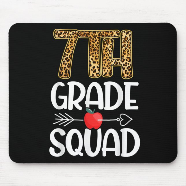 Mousepad Presente Temas de Leopardo da Turma da 7ª Série Sé (Frente)