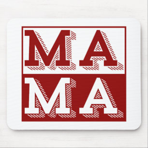 MOUSEPAD PRESENTE TYPOGRAPHY DIA DAS MÃES
